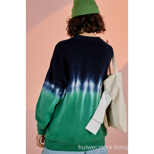 Sweatshirt Oversize Tie Dyed khusus untuk pria